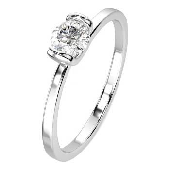 Cara Diamanti Дамски пръстен от бяло злато с диамант k101-10016w (k101-10016w)