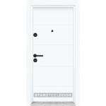 Starsteeldoor Блиндирана врата Parkdor L-80 Бяла (цена без монтаж)