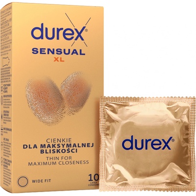 Durex Sensual XL 10 ks – Zboží Dáma