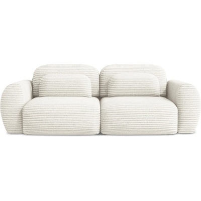 makamii Бежов разтегателен диван с място за съхранение от рипсено кадифе 266 cm Kini - Makamii (KINI_3SF_42_P1_C1)