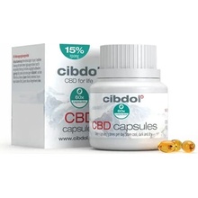 Cibdol CBD softgels kapsle 15% 1500 mg 60 kapslí