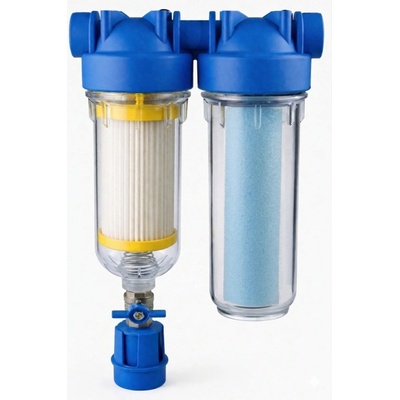 Atlas Filtri HYDRA DUO 1" RSH 50mcr + CPP SANIC 1mcr SX