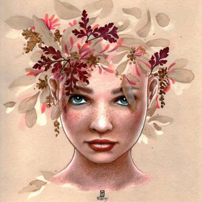 Grafika - Puzzle Misstigri: Emerald Gaze - 1 000 piese