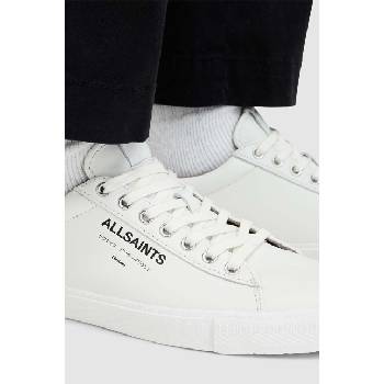 AllSaints Кожени маратонки AllSaints Underground Leather Low Top в бяло M058FB (M058FB)