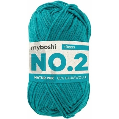 Příze myboshi NO.2 Tyrkys