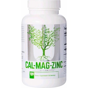 Universal Nutrition Calcium, Zinc, Magnesium, 100 Tablets