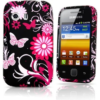 Samsung Galaxy Y S5360 Flora V6 Силиконов Калъф + Протектор