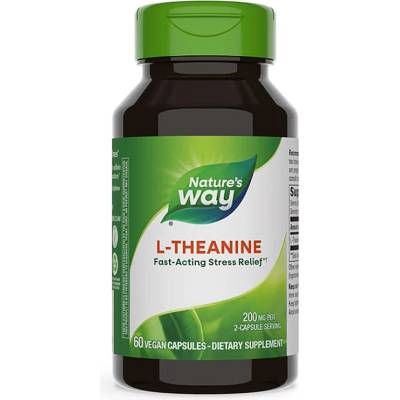 Nature's Way L-Theanine, 60 капсули, Nature’s Way