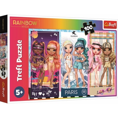 TREFL Rainbow High Dúhové bábiky 100 dielov