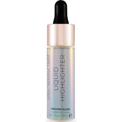 Makeup Revolution Течен хайлайтър Unicorn Elixir, 18 ml
