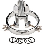 Master Series Forced Spread Stainless Steel Anal Explorer Silver