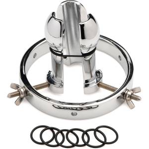 Master Series Forced Spread Stainless Steel Anal Explorer Silver