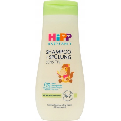 Hipp Babysanft Sensitive šampón a kondicionér pre deti od narodenia 200 ml