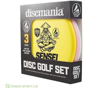 Discmania Active Soft sada (putter, midrange, driver)