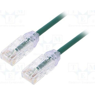 Panduit UTP28SP5MGR Patch U/UTP Cat 6 RJ45 vidlice z obou stran lanko Cu 5m