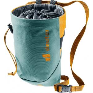 Deuter Торбичка за магнезий Deuter Gravity Chalk Bag II L Chalk bag - Teal / Cinnamon - размер One Size (335-0602-0311)