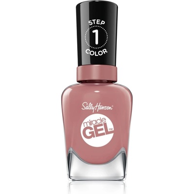 Sally Hansen Miracle Gel гел лак за нокти без използване на UV/LED лампа цвят Rose & Shine 14, 7ml