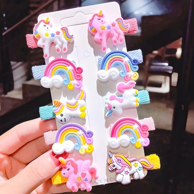 HARAHU Sponky do vlasů - Unicorn