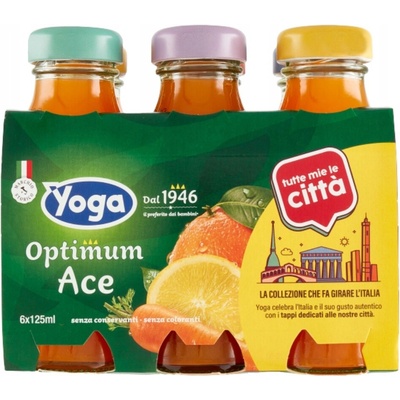 Yoga ovocný nápoj ACE Optimum Succo ACE 6 x 125 ml