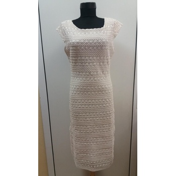 Image 1 of Rumena Дамска дантелена рокля цвят екрю с подплата Rumena