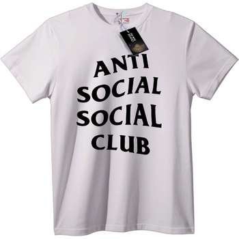 NOONEBRAND Черна тениска Anti Social Social Club - L, Black