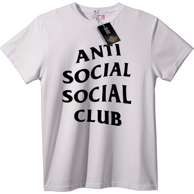 NOONEBRAND Черна тениска Anti Social Social Club - L, Black