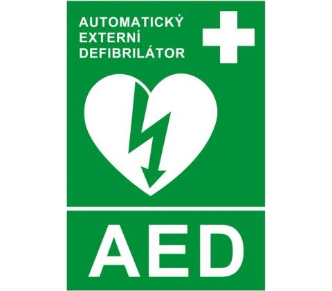 Tabulka označení AED