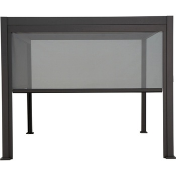 Bizzotto Ролетна щора за пергола със страна 3 м OCEAN 279x235x10 cm. антрацит (0795794)