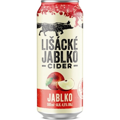 Lišácké jablko cider jablko 6 x 0,5 l (plech) – Hledejceny.cz