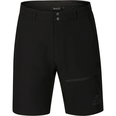 ALPINE PRO Мъжки софтшел къси панталони с cool dry ALPINE PRO BAK черни ALPINE PRO | Cheren | МЪЖЕ | 31/32