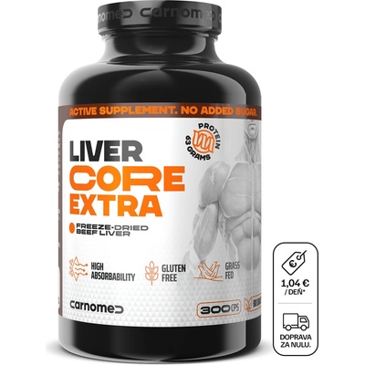 CarnoMed LIVER CORE EXTRA 300 kapsúl