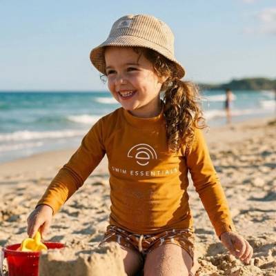 Swim Essentials : Блуза с дълъг ръкав с UV защита "Sea Star Brown (SWE-2023SE852)
