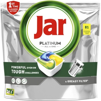 Jar Platinum All in One Yellow Kapsle do myčky 81 ks
