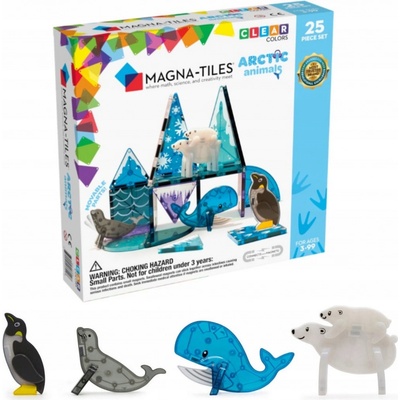 Magna-Tiles Arktická zvířata 25 ks