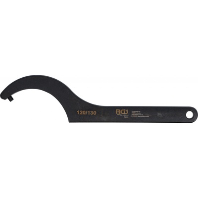 BGS technic Hákový klíč s čepem 120 - 130 mm BGS 74222