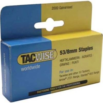 TACWISE Скоби за такер 53x12 мм, TACWISE 16172, 2000 бр. , за модел EL53 (16172)