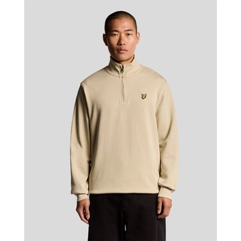 Lyle & Scott Блуза Lyle and Scott Loopback Quarter Zip Sweatshirt - Brown