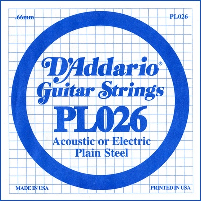 D'Addario PL 026