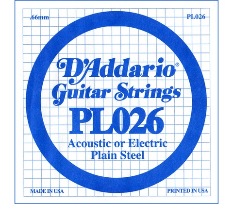 D'Addario PL 026