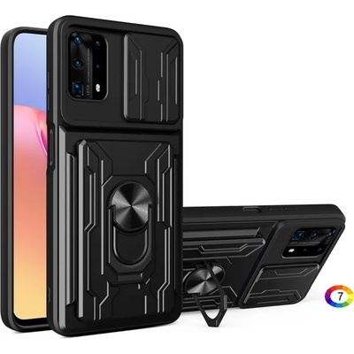 Huawei Y6a Удароустойчив Ring Holder Калъф и Протектор