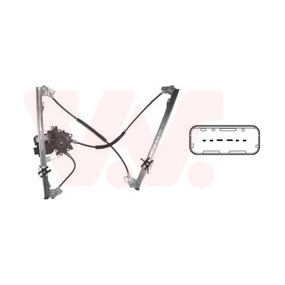 Mechanizmus zdvíhania okna VAN WEZEL 4348268