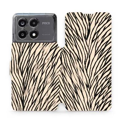 Flipové pouzdro Mobiwear - Xiaomi Poco X6 Pro 5G - VA52S V koruně stromu (Knížkové flip pouzdro, obal, kryt na mobil Xiaomi Poco X6 Pro 5G - VA52S V koruně stromu, materiál Umělá kůže + TPU - ochrana