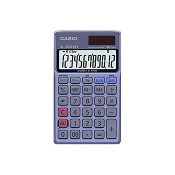 Casio Калкулатор 12 разряда sl-320ter