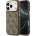 GUESS PU Leather 4G Gold Frame MagSafe Задна Обвивка за iPhone 17 Pro Brown Guess | Kafyav | МЪЖЕ | UNI