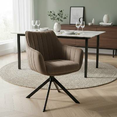 Signal Azalia Velvet cappuccino / černé