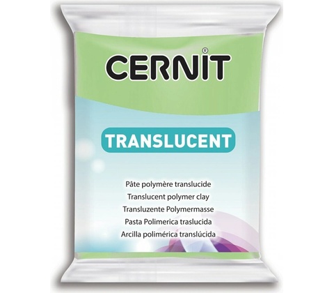 Cernit translucent 56g limetka