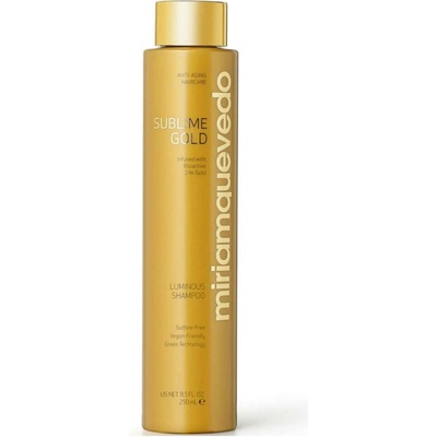 MIRIAM QUEVEDO Sublime Gold Vlasový šampon pro lesk a regeneraci 250 ml