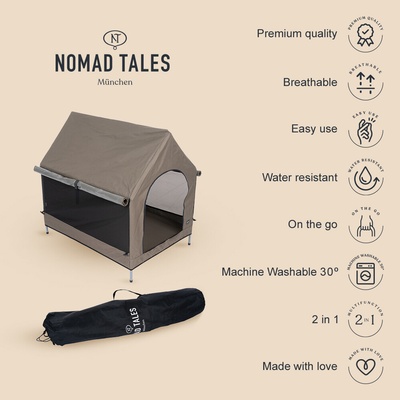 Nomad Tales Spirit prenosná psia búda