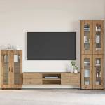 vidaXL Служебен шкаф FLORIN 55, 5 x 29 x 100 см Дъб Инженерна дървесина (880260)