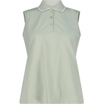 CMP Дамска поло тениска CMP Women's Polo Sleeveless Polo shirt - Pistacchio - размер 46 (EU) (916-1605-1117)